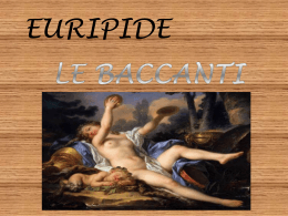 Euripide - Le Baccanti