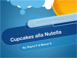 Cupcakes alla Nutella