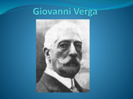 Giovanni Verga - Laboratorio storico-geografico