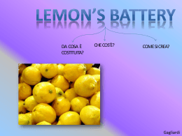 limone batteria