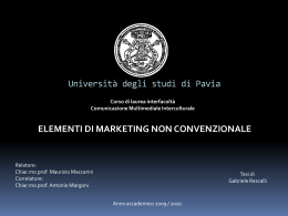 RESCALLI - Cim - Università degli studi di Pavia