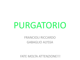 PURGATORIO - WordPress.com