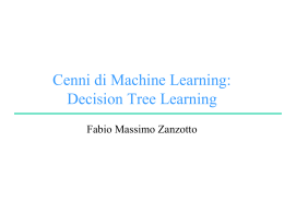 Cenni di Machine Learning in Prolog