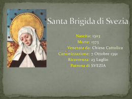 Santa Brigida di Svezia