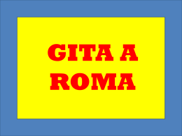 GITA A ROMA - WordPress.com