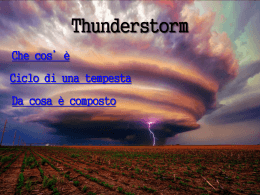 Thunderstorm pw