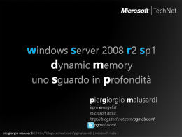 Windows Server 2008 R2 SP1: Dynamic Memory