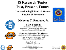 IS research Topics past, present future Final (pptx, it, 2830 KB, 5/21