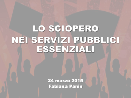 slides sciopero spe