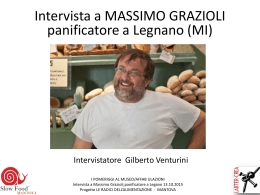 2. Massimo Grazioli, panificatore in Legnano (MI)