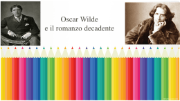 Oscar Wilde e il romanzo decadente