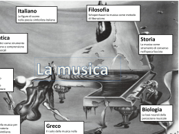 Mappa sulla Musica - ClementinaGily.it