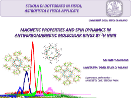 slides - Universit&agrave; degli Studi di Milano