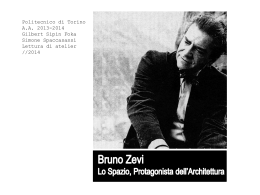 UTF-8”Sipin, Spaccasassi – Bruno Zevi, Lo spazio
