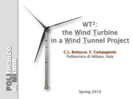 Wind Turbine - Politecnico di Milano