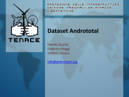 Il dataset