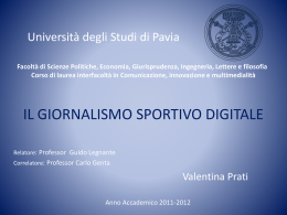 PRATI VALENTINA - Cim - Università degli studi di Pavia