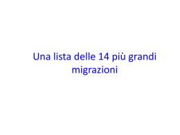 Presentation 6.3 14 animali migranti