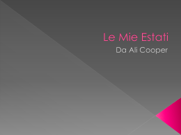 Le Mie Estati - WordPress.com