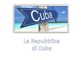 Iniziale Cuba - WeAreTheFuture