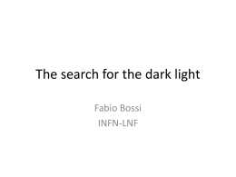 The Dark Light Search