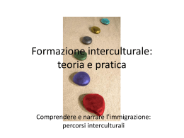 Formazione interculturale: teoria e pratica