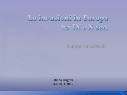 Le invasioni in Europa tra IX e X sec.
