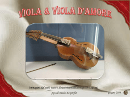 Viola & Viola d`Amore - Cassano