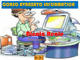 CORSO INFORMATICA - Amedeo Sabato