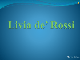 Livia de* Rossi