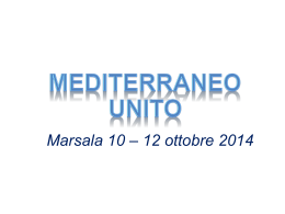 Mediterraneo Unito - Programma Convegno