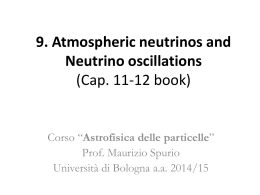 Atmospheric neutrinos