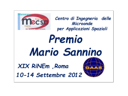 XIX RINEm Roma 2012