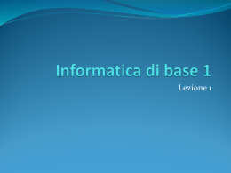 lezione_1 - Fix Informatica