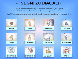 segni zodiacali