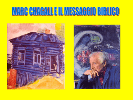 marc chagall e il messaggio biblico - classi quarte