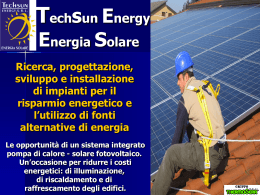 Slide 1 - Techsun Energy
