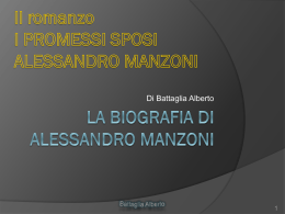 Download: Biografia di Manzoni & storia della lingua