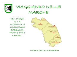 Viaggiando nelle Marche