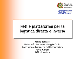 Università degli studi di Modena e Reggio Emilia