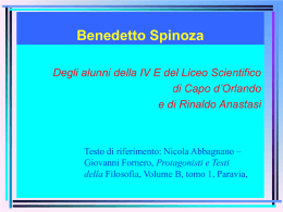 Benedetto Spinoza
