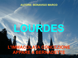 Lourdes - Le apparizioni