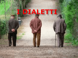 I Dialetti - 2BL - Liceo Daniele Crespi