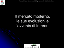 Il mercato moderno e le sue evoluzioni