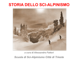 Storia dello Sci-alpinismo - versione ridotta