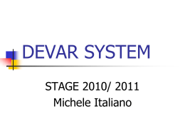 DEVAR SYSTEM - ISIS NEWTON VARESE