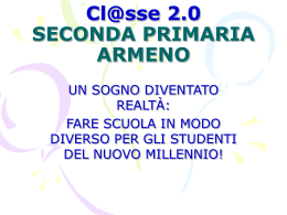 Cl@sse 2.0 – Impressioni - Istituto Comprensivo "San Giulio"