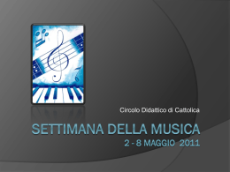 Settimana della musica 2