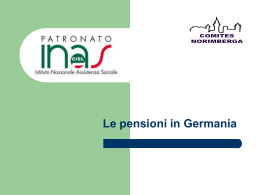 Le pensioni in Germania