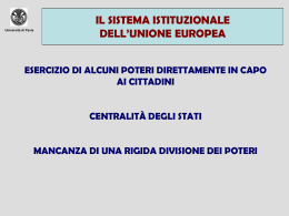 Terza lezione